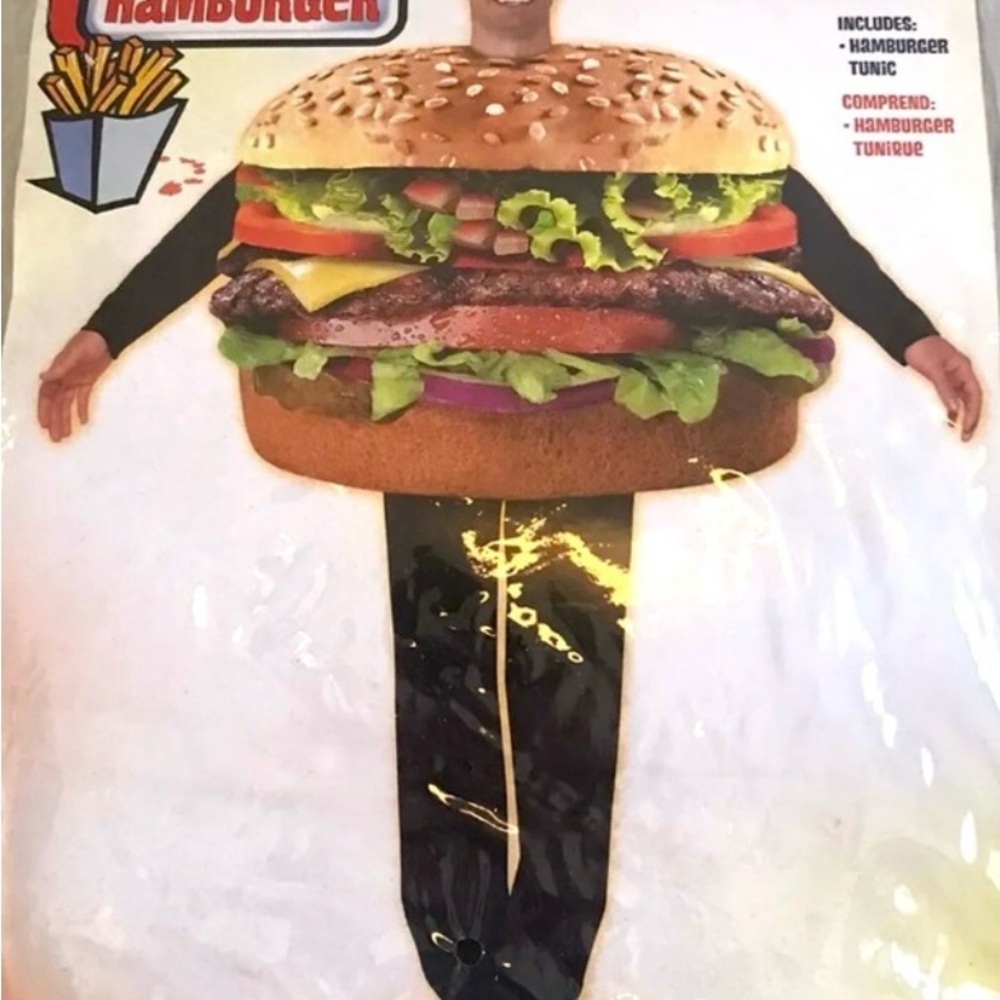 Hamburger OS costume